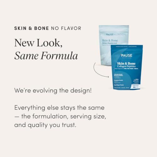 The 'Pause Life Skin & Bone Collagen Peptides