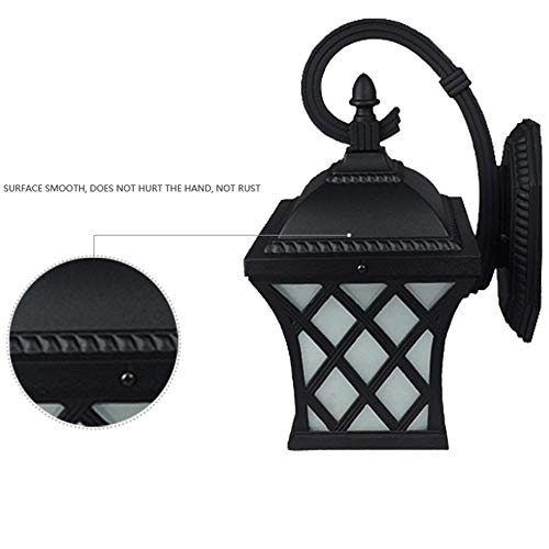Lanterne murale extérieure LED E27 étanche résistant humidité et rouille - 5
