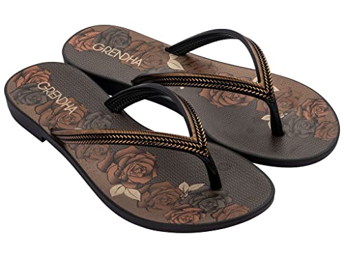 Tamanco Feminino Grendha 18060 Mais Açai Energy Preto 38