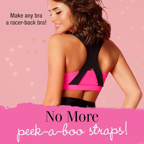 Hollywood Fashion Secrets Bra Converting Clips, Clear, Transform Your Bra Style And Lift, 2 Pack2