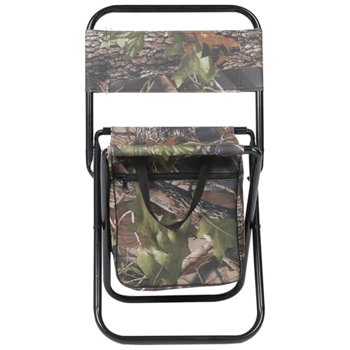 JECOMPRIS Silla Plegable para Exteriores Bolsa de Almacenamiento, Estructura Estable y Asiento Cómodo, para Picnic y Actividades al Aire Libre
