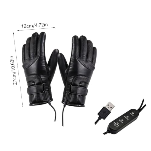 USB Heated Gloves Touchscreen Waterproof Winter Outdoor Winter Gloves - image 3