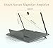 Screen Magnifier, 3D Magnifier Projector Screen, Foldable Phone Stand with Screen Amplifier – Compatible with All Smartphones 10 inch (Black)