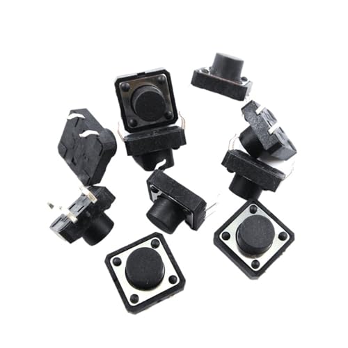 Interrupteur bouton 12x12x7.5mm pour réparer vos touches défectueuses avec pieds en cuivre