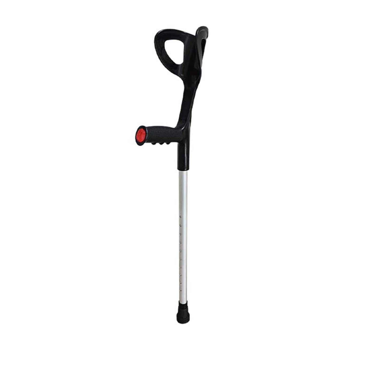 Muletas de antebrazo para adultos, muletas de antebrazo ajustables y livianas con asas de goma, agarre cómodo, muletas médicas para caminar, altura aplicable: 140-190 cm (Size : 2 Counts) Double the