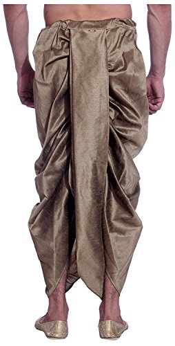 Image of Royal Kurta Men's 100% Cotton Kurta and Dhoti Set