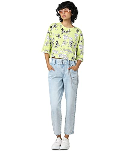 Image of ONLY Women's Cotton Regular Fit T-Shirt