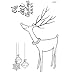 Produktbild Woodware JGS524 Jane Gill Clear Magic Stamp-Reindeer Bells, Kunststoff