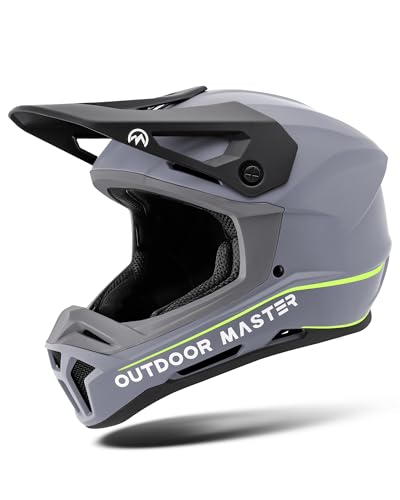 OutdoorMaster Full Face Mountain Bike Helmet for Men & Women - Durable, Impact Resistant...