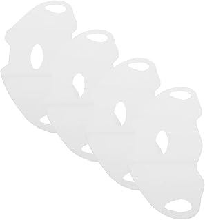 FRCOLOR 4Pcs Máscara Facial Máscara De Ajuste Facial Máscara De Gel Para Máscara Facial Protetor Facial Máscara De Cuidados Com A De Cuidados Com A Máscara Facial