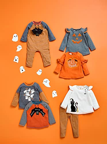 Mud Pie girls Girls' Orange Halloween Tunic3