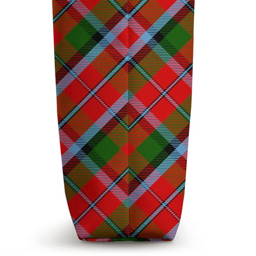 Bolso tote con plaid del clan escocés MacNaughton miniatura 3