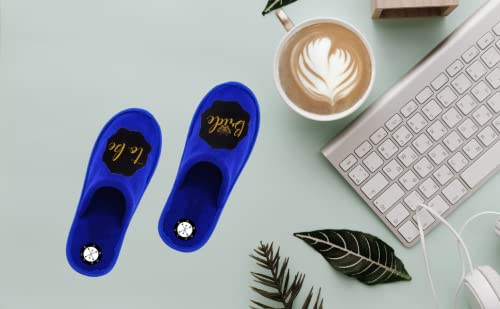 Image of BRIDE TO BE Home Slippers For Women And Props For Wedding Shoot & Gifting