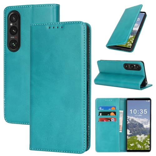 �Ή� Xperia 1 VII �P�[�X �蒠�^ �X�}�z�P�[�X �G�N�X�y���A1 vii SO-51F SOG15 XQ-FS44 �J�o�[ �蒠�^ �J�[�h�X���b�g�A�L�b�N�X�^���h ���U�[(�X�J�C�u���[)