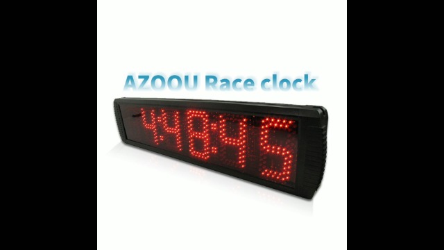 Tripod 5.6'' Race Clock, Timer, Digital Countdown With Gym Interval Workout Timers Stopwatch For Outdoor Events Red - View #11