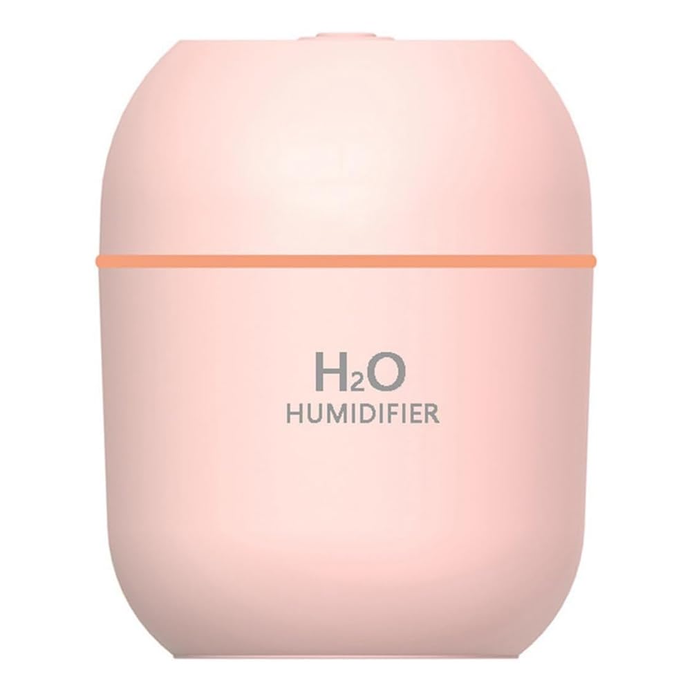 CTRLZS Bedroom Humidifier, Mini Humidifier Home Desk Humidifier Multi-Mode Portable Humidifier,Pink