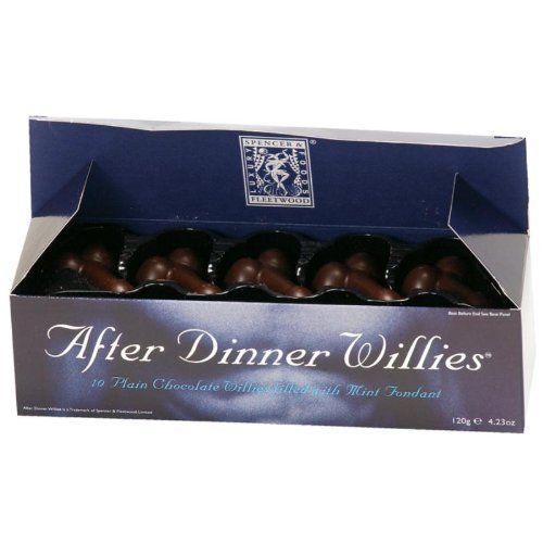 After Dinner Willies sexy naughty sweet edible erotic game edible sex chocolate by Spencer & Fleetwood