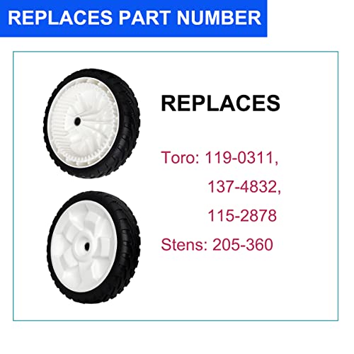 Toro Wheel Replaces Part Number