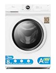 Midea – Midea Waschmaschine 8 kg Energieklasse A-10% 1400 U/Min Weiß