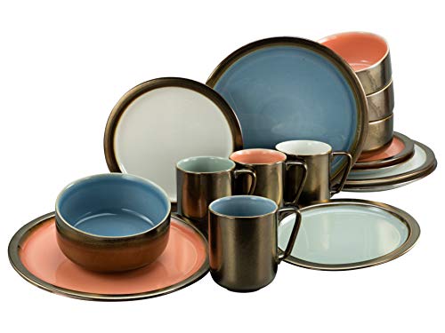 CreaTable, 22974, Serie RUSTIKAL - Collection, 16-teiliges...