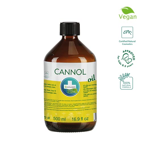 Miniatura 2 de Annabis CANNOL Aceite de cáñamo vegano orgánico - Cuidado del cabello y la piel - Alivio articular y muscular