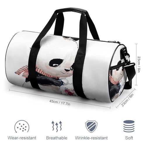 Sac de voyage panda duffel bag idéal pour le camping