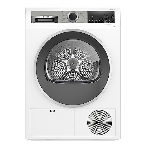Bosch - Secadora de Condensación, 8 kg, 60 cm, Programa Rápido, Función Media Carga, Blanco, WPG23100ES