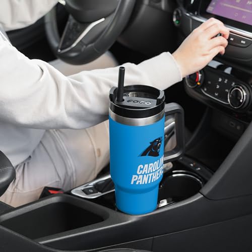 Image of FOCO NFL unisex-adult NFL Team Logo Insulated Travel Mug 40oz XL Tumbler