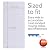 RESILIA Deep-Pile Carpet Runner - Plastic Vinyl Carpet & Rug Protector, Waterproof Clear Vinyl Floor Runners, 36 Inches Wide x 12 Feet Long
