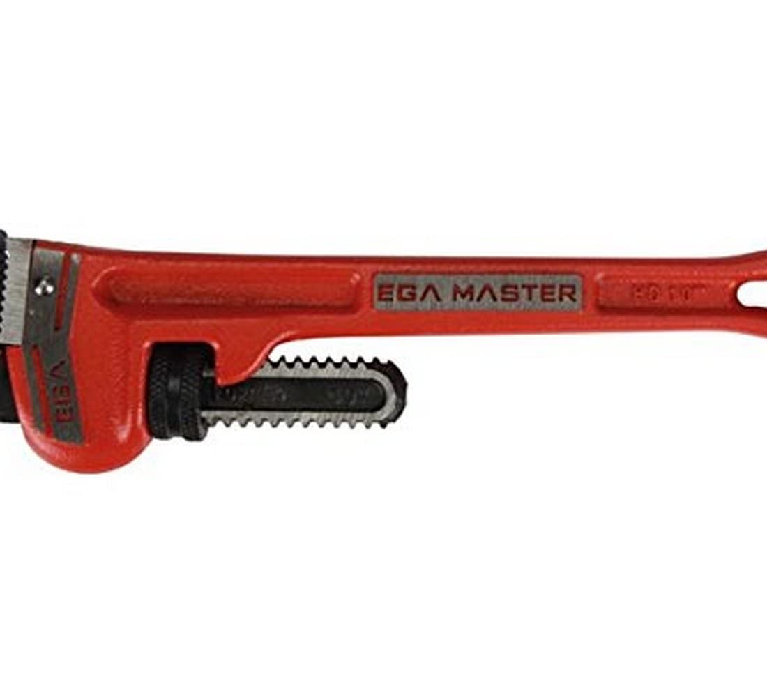 EGA Master heavy duty pipe wrench 10"
