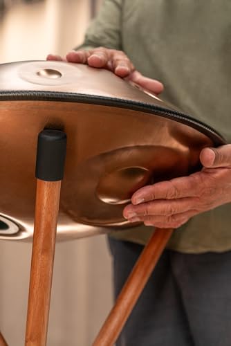 Tambor Handpan Sensorial de Acero Inoxidable 11 Notas 440 Hz miniatura 6