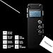 16G Digital Voice Recorder, Tschisen Audio Recorder with Playback, Dictaphone with USB Rechargeable,MP3,Voice Activated Recorder for Meetings/Lectures/Interviews/Classes