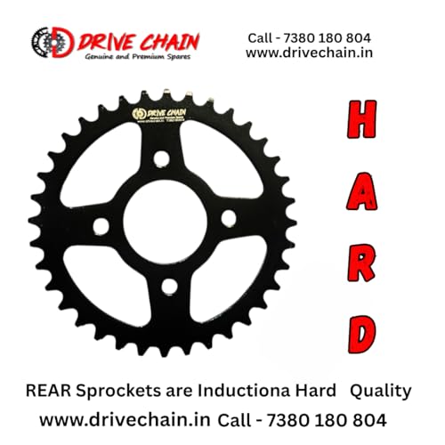 Image of Pulsar 150 Twin Disc Drive Chain Hardened and Premium Chain Sprockets kit for Bajaj Pulsar 150 Twin Disc /DTSI /UG5 /BS4 /BS6 Size 42T(4Hole) /14T(2Hole) /R520H-106Links with Branded Warranty
