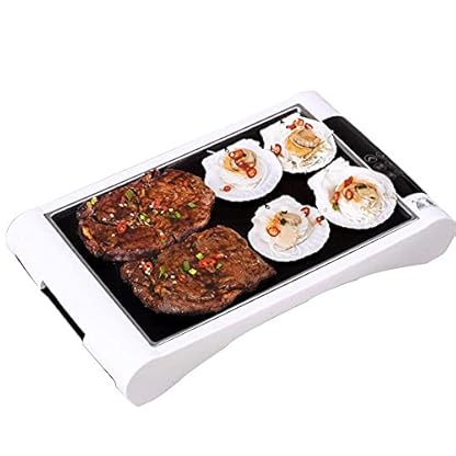 NFY Barbecue Grill Teppanyaki Grills Elektrischer Teppanyaki Tischgrill, mit Einstellbarer Thermostatsteuerung, geeignet…
