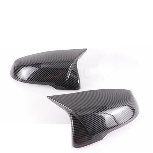 Coque Rétroviseur BMW X1 F48 X2 F39 Noir Brillant Couvercle Aile Latérale Modifiée 2 Pièces