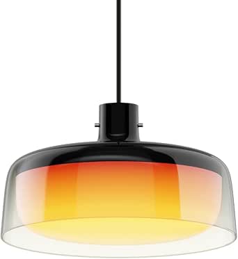 Govee Pendelleuchte, Smart RGBIC und Weißlicht-Hängelampe Esstisch, Drei Lichtringe Segmentierungskontrolle Pendant Light, Dimmable Esszimmerlampe Funktioniert mit Matter für Küche Esstisch