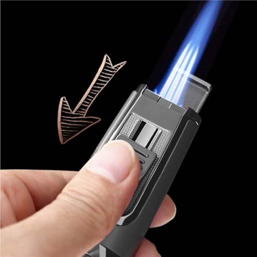 Encendedor Butano Triple Llama Recargable YAINWFVD miniatura 3