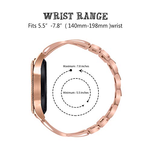 Correa metálica elegante para Moto Watch 120 miniatura 3