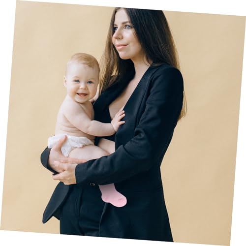 VICASKY 4 Pairs Socks and Mittens Cotton Ankle Sock Gloves for Comfort Non Binding Fit Newborns4