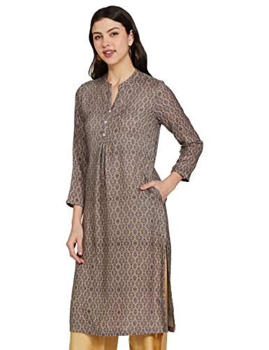 Image of BIBA Women's Cotton Layered and Tiered Kurta