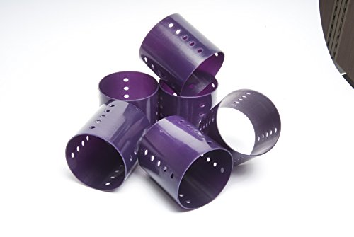 Diane Magnetic Rollers Pack Of 6 Hair Rollers For Women And Girls Diameter 3 Inch Purple, 6 Count (Pack Of 1) #TOP3