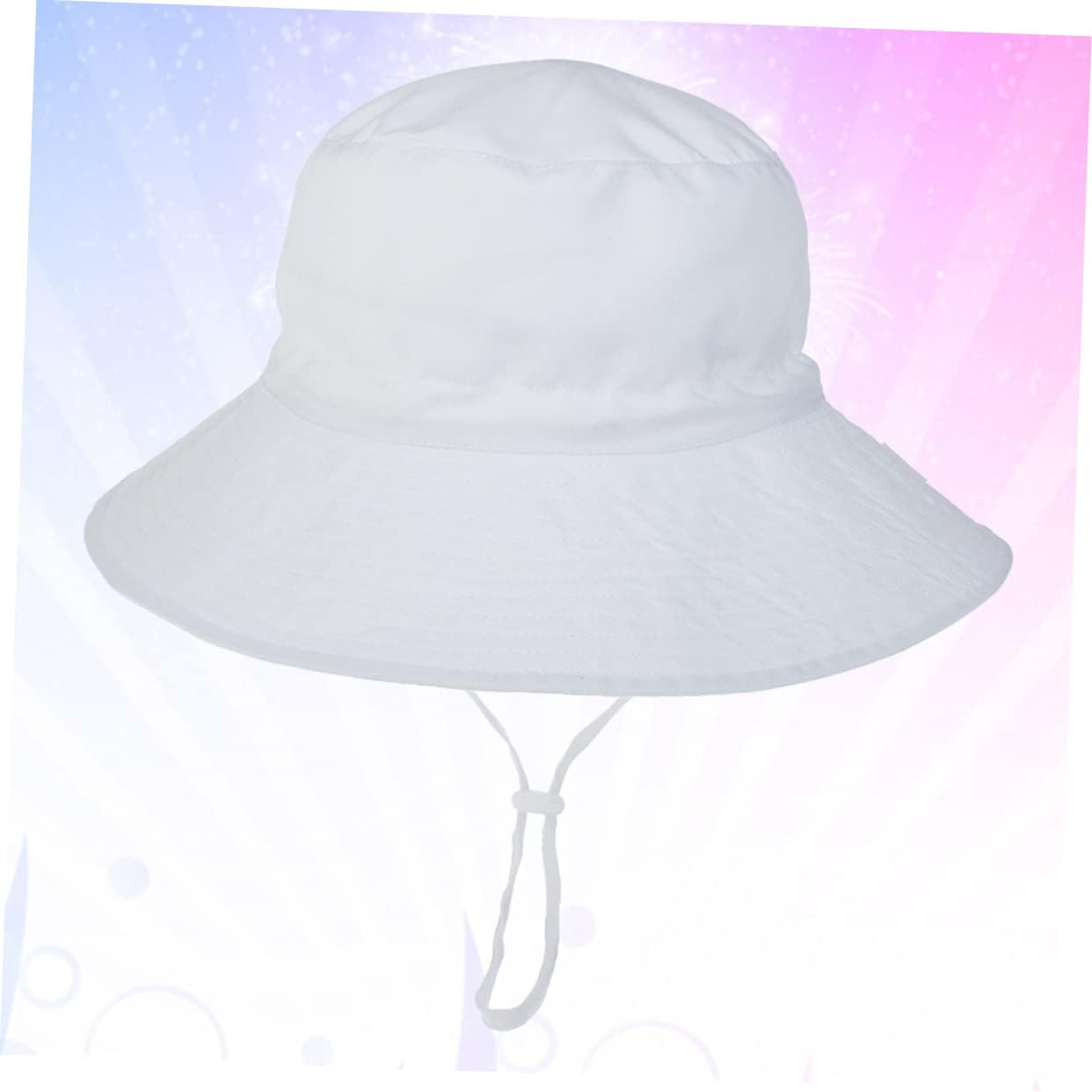 3pcs Quick-Drying Breathable Sun Hat for Boy Girl Fisherman Cap Uv for Outdoor Activities White