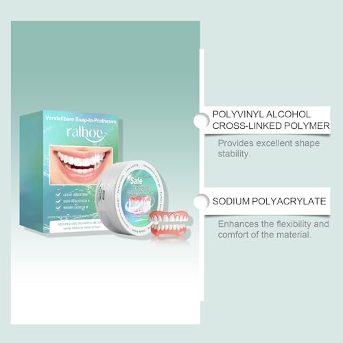 Image of Professional Cosmetic Upper Simple and Convenient - Upper and Lower Matching Set,Natural Shade! Fix Your Smile at Home Within Minutes!