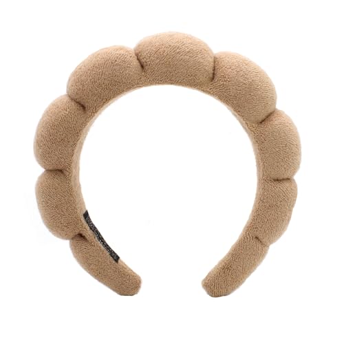 TYSSELY Spa Headbands for Washing Face Makeup Skin Care Headband Women Bubble Facial Beauty Headbands Puffy Shower Towel Band Hair Headband