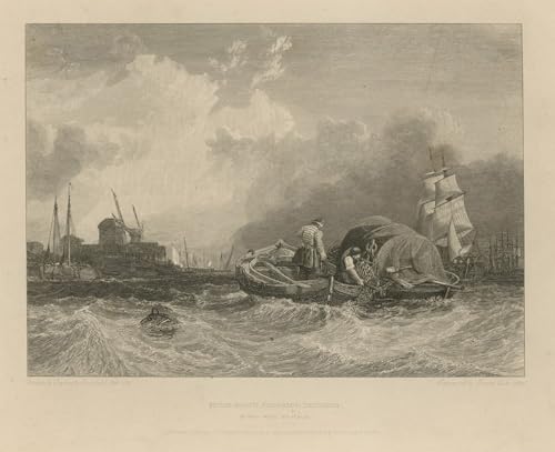 Toile Les pêcheurs de Peter Boats de Stanfield pour créer une ambiance marine au salon