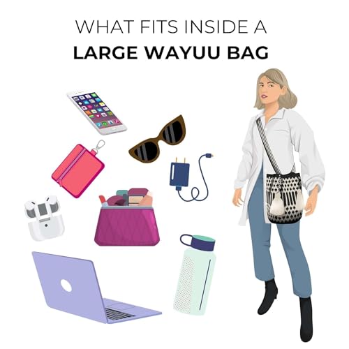 Colombian WAYUU Bag, Original Crochet Crossbody, Handmade Colombian Bucket Bag, Ethical Purse, Artisanmade Mochila3