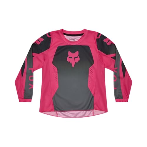 Sweat Fox Junior Girls 180 Shield Noir et Rose en taille KM pour moto cross