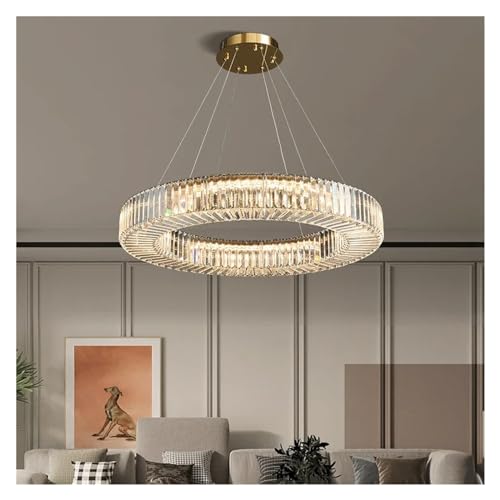 Lustre en cristal de diamant suspendu : sublimez la magie de votre foyer