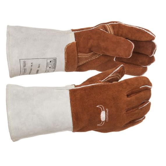 Weldas 10–2900, laine et Comfoflex, gants de soudure fait pour température de soudage. Taille : L, XL.