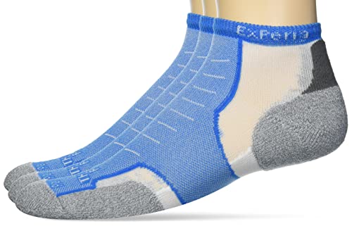 Thorlo Xccu Chaussettes de Course, Bleu océan, M (Lot de 3) Mixte Cover